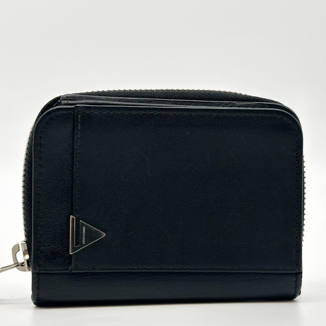 Dior Homme Bifold Compact Coin Case Logo — view 2