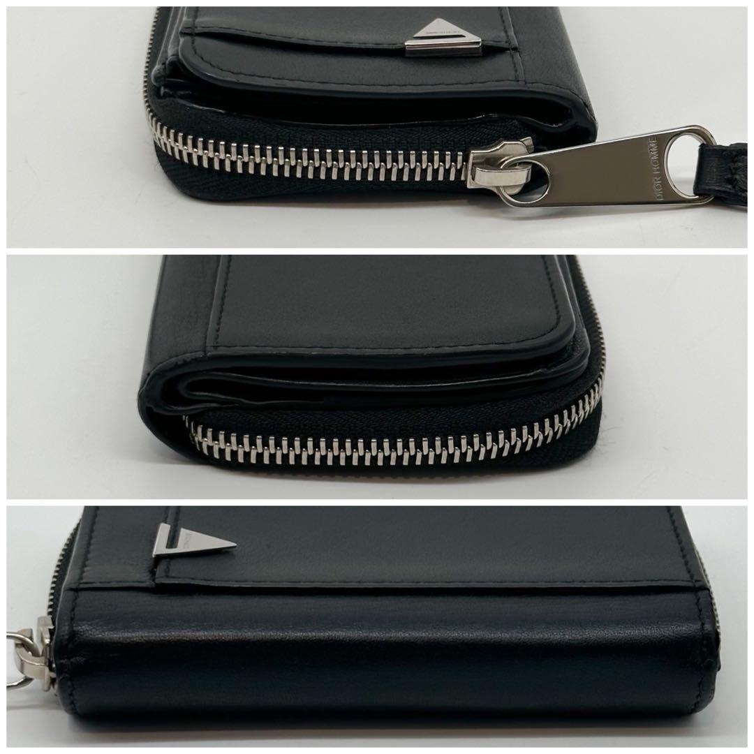 Dior Homme Bifold Compact Coin Case Logo — view 4