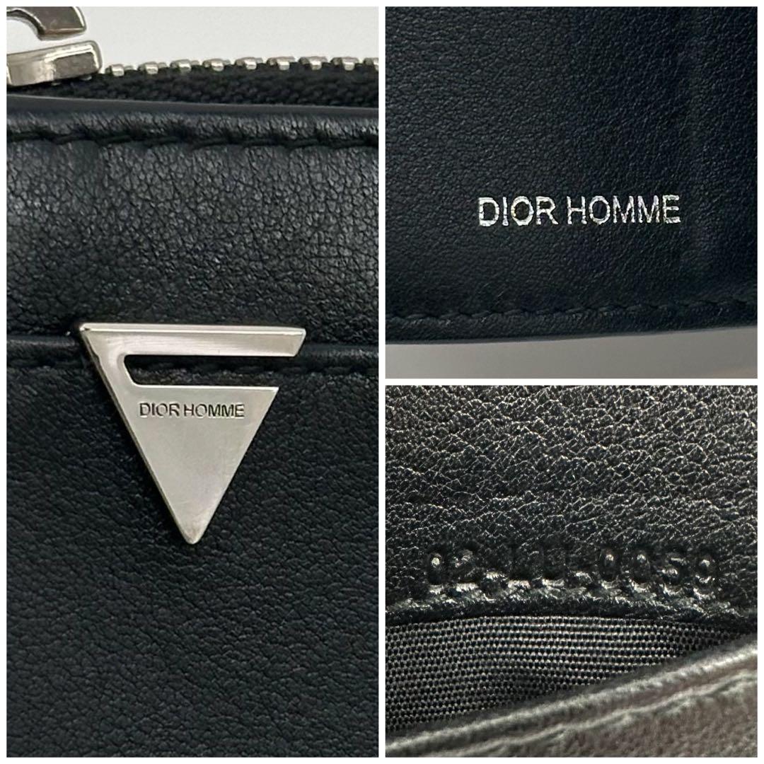 Dior Homme Bifold Compact Coin Case Logo — view 9