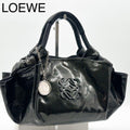 Loewe Nappa Aire Handbag Patent Leather Compact