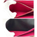 Louis Vuitton Wallet Portefeuille Capucines Black Pink — view 5
