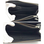 Loewe Wallet Repeat Anagram Zip Around Black — view 5
