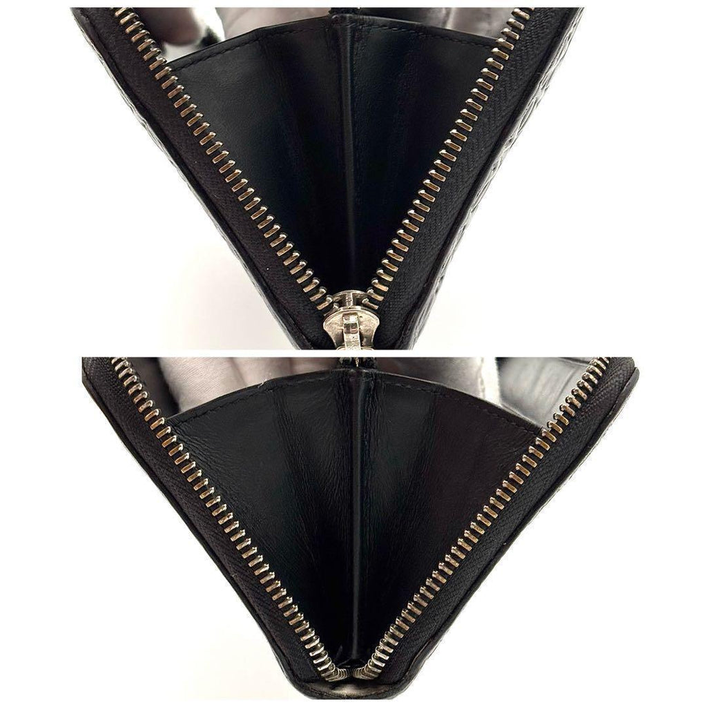 Loewe Wallet Repeat Anagram Zip Around Black — view 8