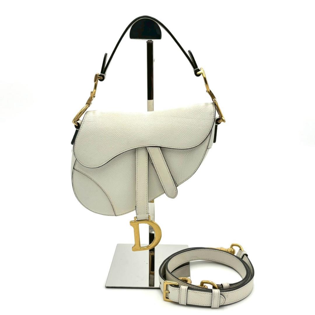 Dior Saddle Bag Gray Neckoff White
