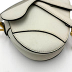 Dior Saddle Bag Gray Neckoff White — view 4