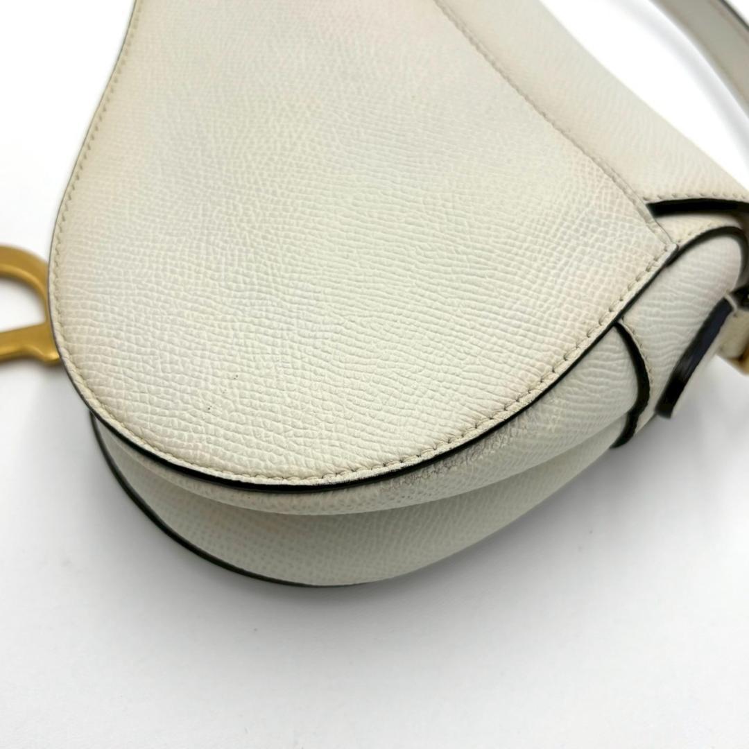 Dior Saddle Bag Gray Neckoff White — view 6