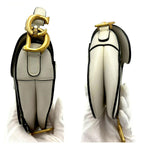 Dior Saddle Bag Gray Neckoff White — view 8