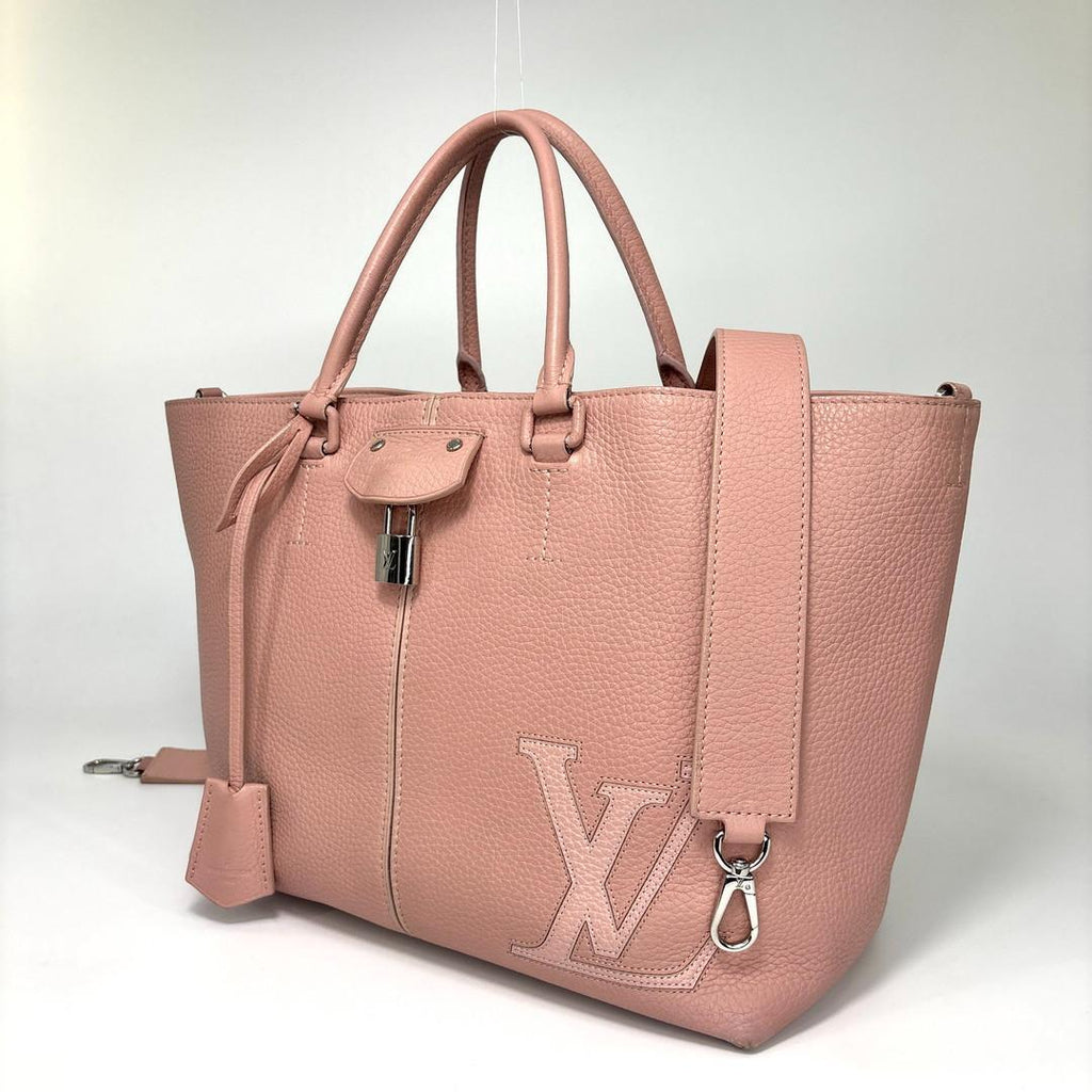 Louis Vuitton Super Pernelle Magnolia Taurillon Tote Bag — view 2