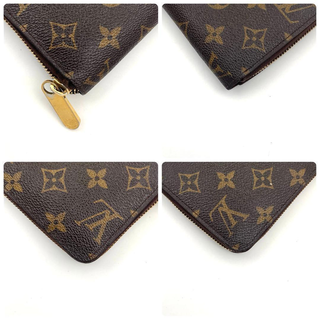 Louis Vuitton Monogram Zippy Wallet Zip Around — view 8