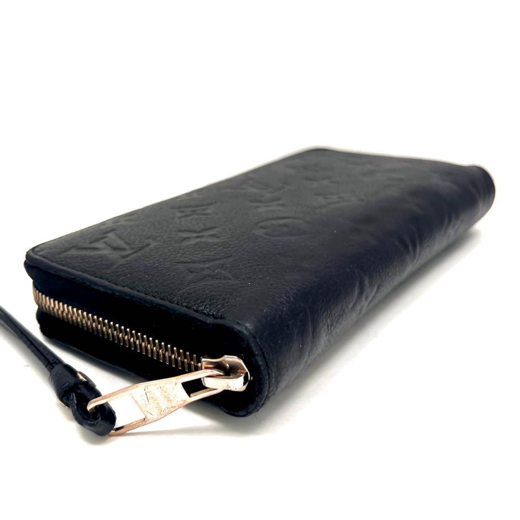 Louis Vuitton Empreinte Zippy Wallet Noir — view 5