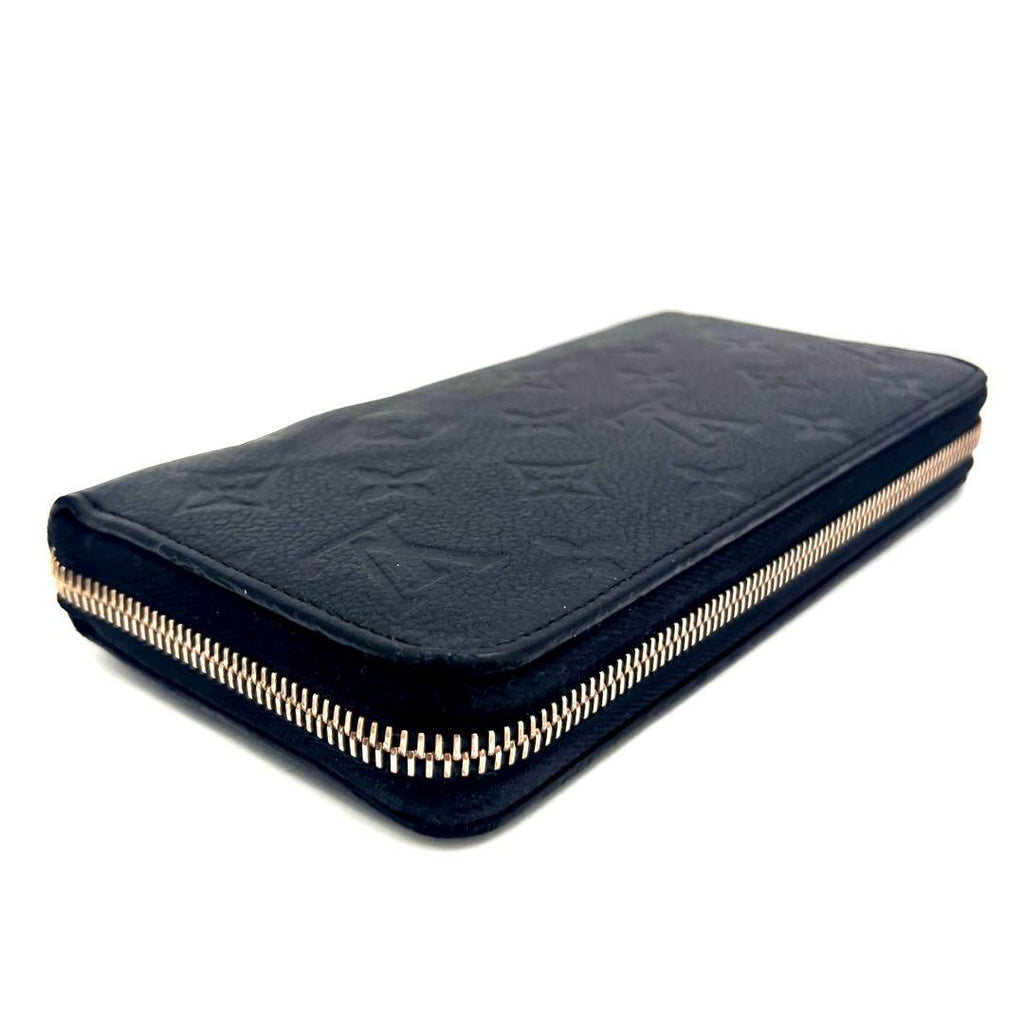 Louis Vuitton Empreinte Zippy Wallet Noir — view 7