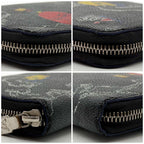 Louis Vuitton Limited Edition Zippy Organizer Damier Graphite Map NM Wallet — view 5