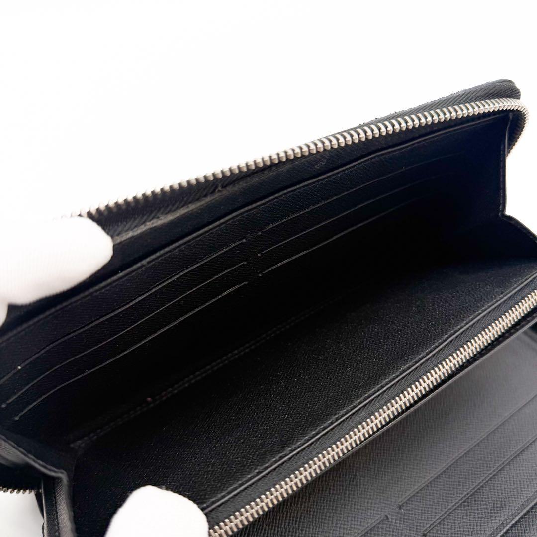Louis Vuitton Limited Edition Zippy Organizer Damier Graphite Map NM Wallet — view 7