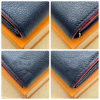 Louis Vuitton Empreinte Portefeuille Sarah Marine Wallet — view 5