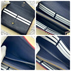 Louis Vuitton Empreinte Portefeuille Sarah Marine Wallet — view 6