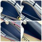 Louis Vuitton Empreinte Portefeuille Sarah Marine Wallet — view 7
