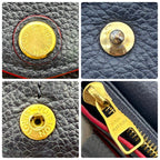 Louis Vuitton Empreinte Portefeuille Sarah Marine Wallet — view 8