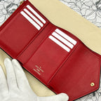 Louis Vuitton Empreinte Portefeuille Victorine Red Wallet — view 6