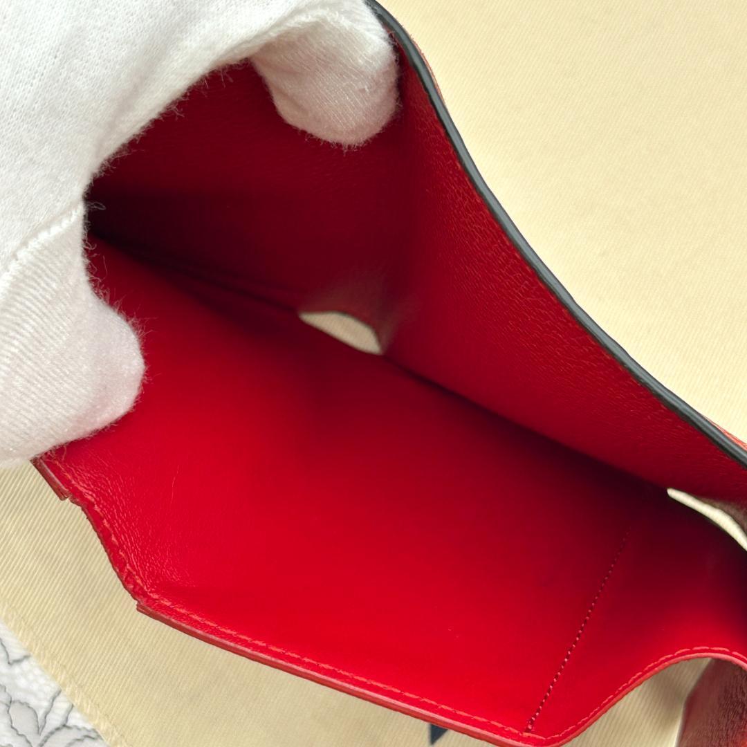 Louis Vuitton Empreinte Portefeuille Victorine Red Wallet — view 7