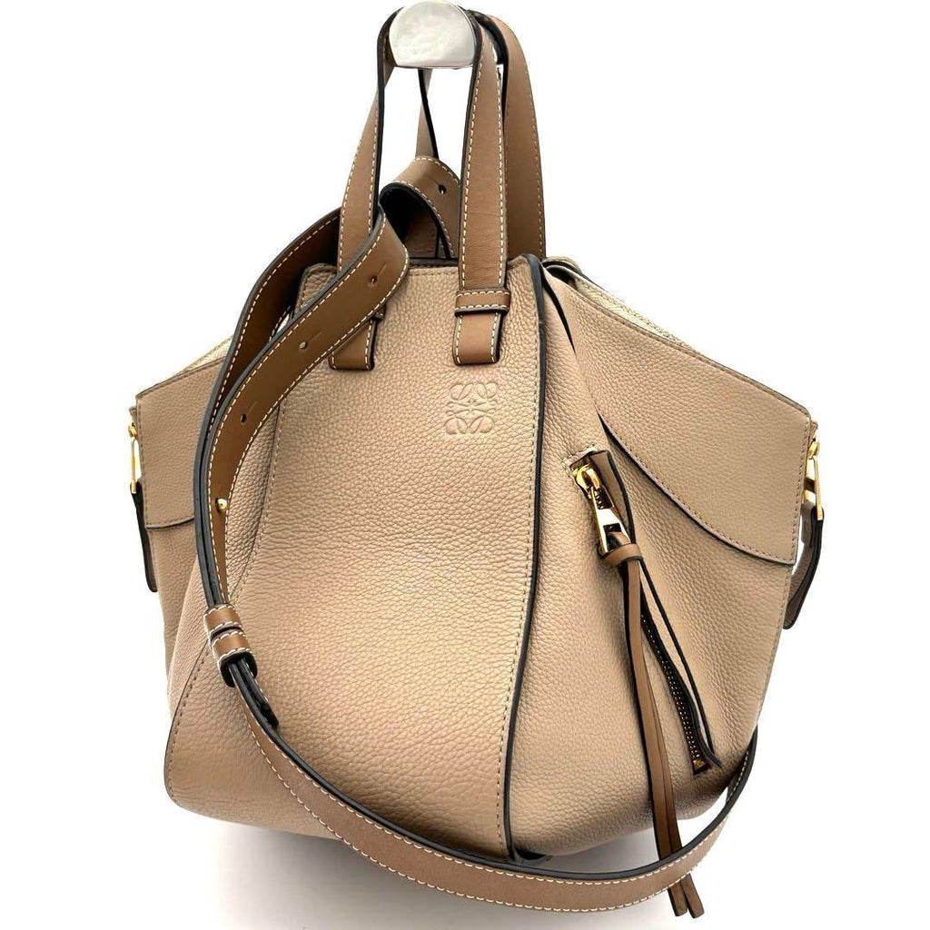 Loewe 2-Way Shoulder Bag Hammock Beige