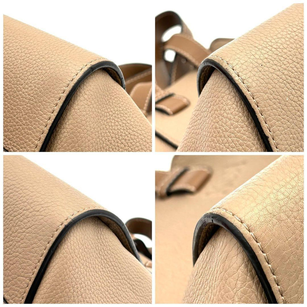 Loewe 2-Way Shoulder Bag Hammock Beige — view 6