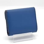 Celine Small Flap Wallet Triomphe Trifold Blue — view 2