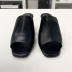 Hermes Leather Chaine D'ancre Metal Sandals — view 4