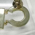 Chanel Pin Brooch Logo Gold Black — view 5