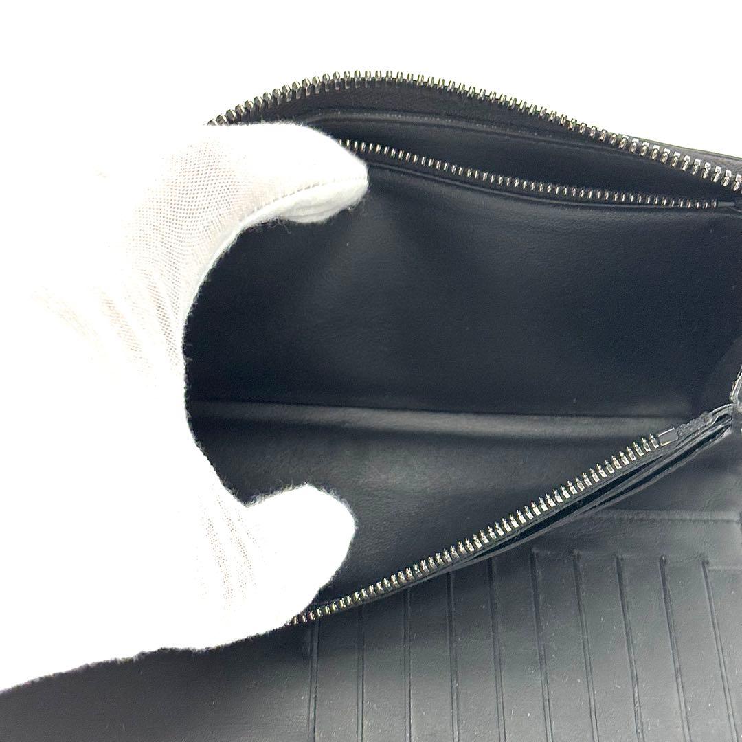 Louis Vuitton Wallet Monogram Taurillon Black Zippy — view 4