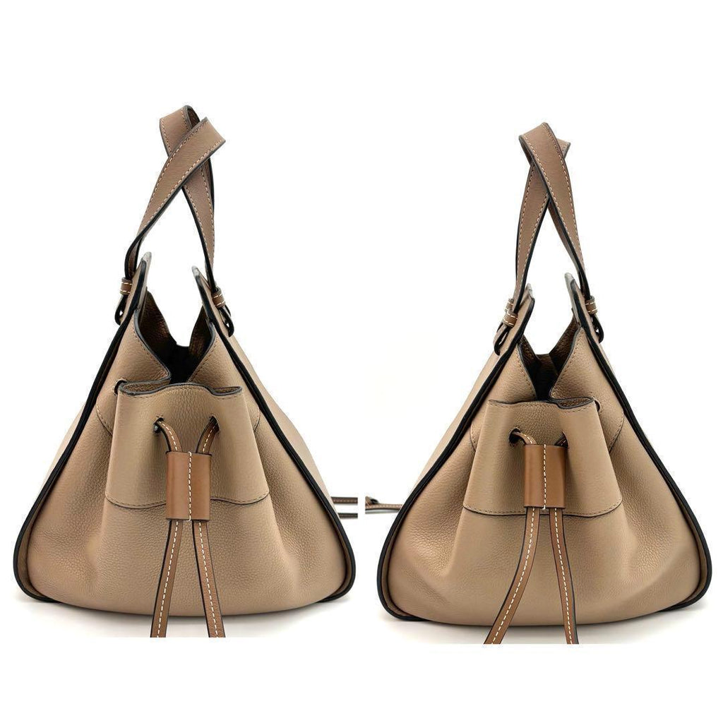 Loewe Handbag Hammock Mini Drawstring Beige — view 4