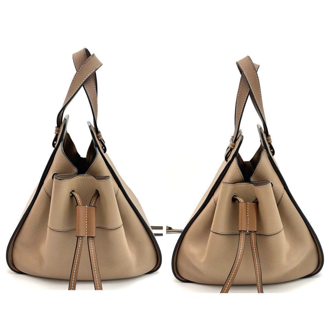 Loewe Handbag Hammock Mini Drawstring Beige — view 4