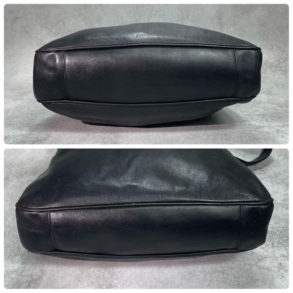 Gucci Shoulder Bag 2-Way Bamboo Black Leather — view 8