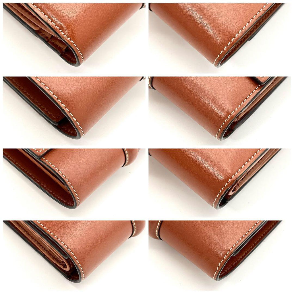 Celine Wallet Small Refold 16 Brown — view 7