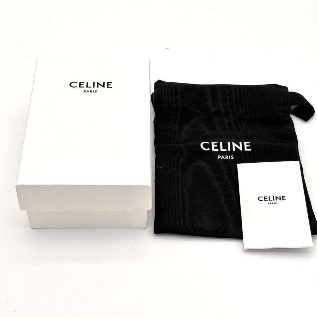 Celine Wallet Small Refold 16 Brown — view 9