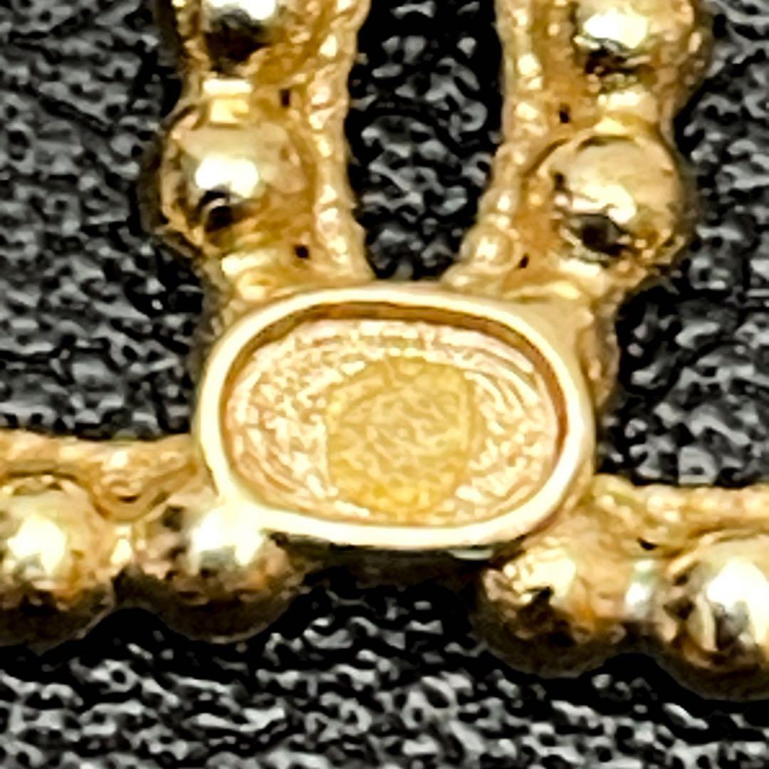 Chanel CC Logo Earrings 22c Swing Gold Icon — view 9