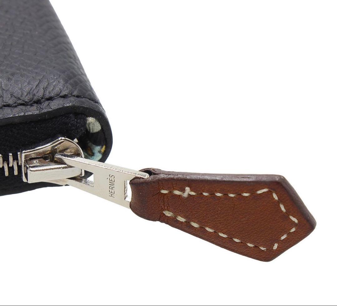 Hermes New Azap Long Silk in Zip Around Wallet — view 6