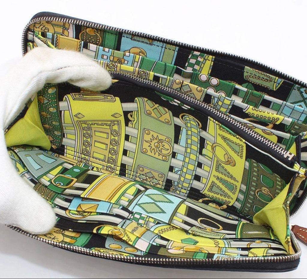 Hermes New Azap Long Silk in Zip Around Wallet — view 7