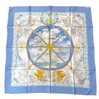 Hermes Carre 90 Vive le Vent Wind Blowing Scarf — view 2