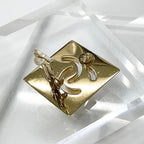 Chanel Earrings CC Logo Gold — view 4