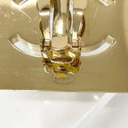Chanel Earrings CC Logo Gold — view 5