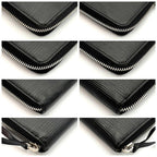 Louis Vuitton Wallet Epi Portefeuille Clemence Noir Black — view 8