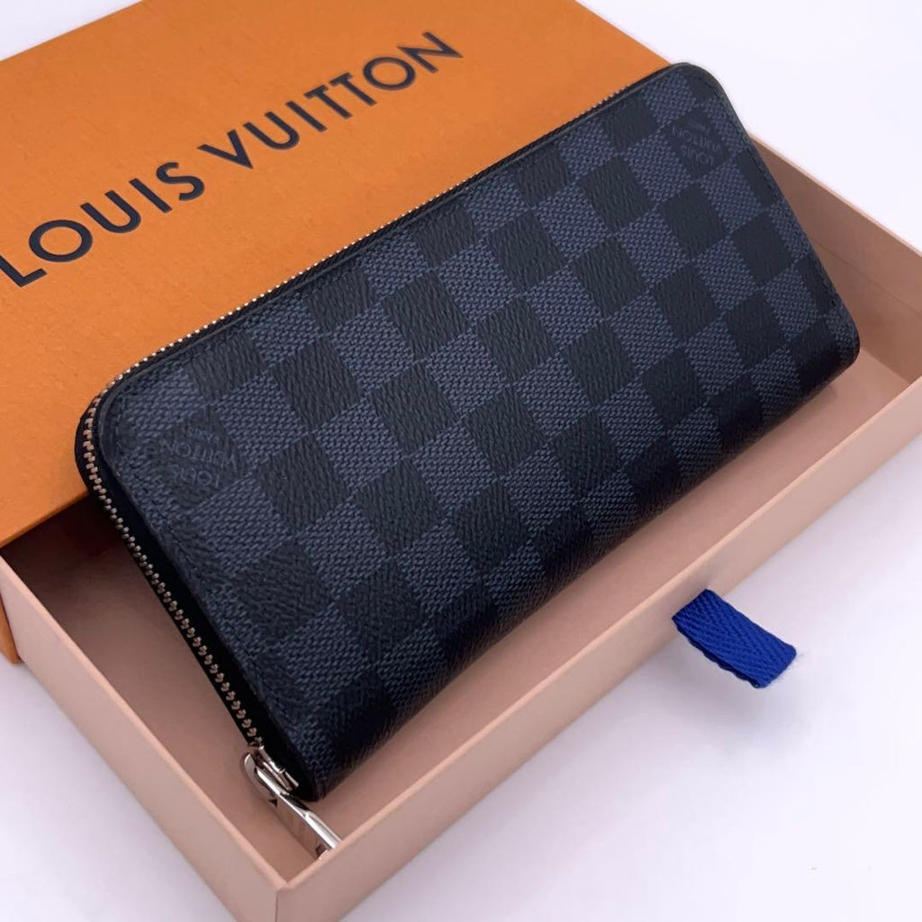 Louis Vuitton Damier Cobalt Zippy Wallet Vertical