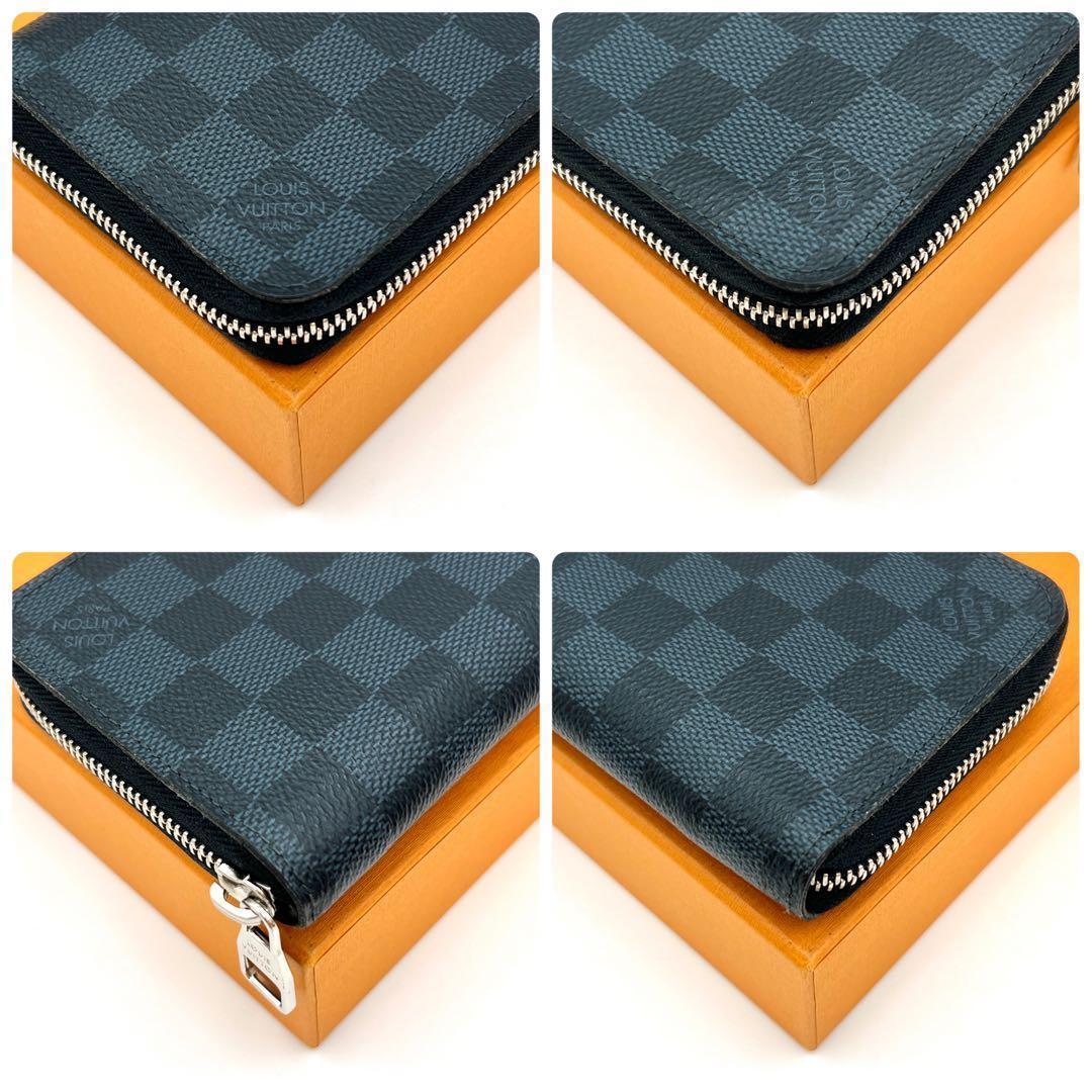 Louis Vuitton Damier Cobalt Zippy Wallet Vertical — view 8