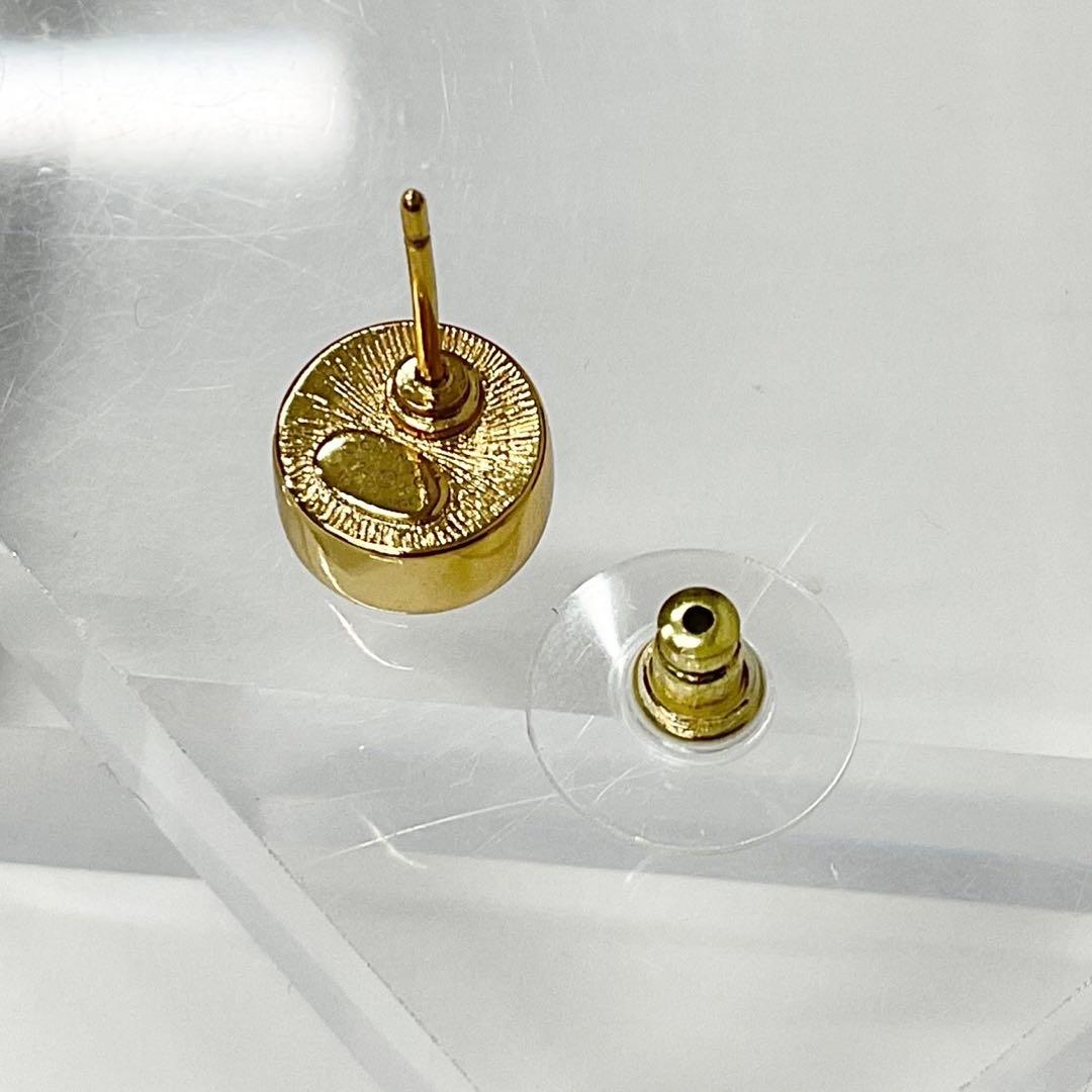 Chanel Earrings CC Logo Circle Gold — view 4
