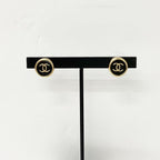 Chanel Earrings CC Logo Circle Gold — view 6