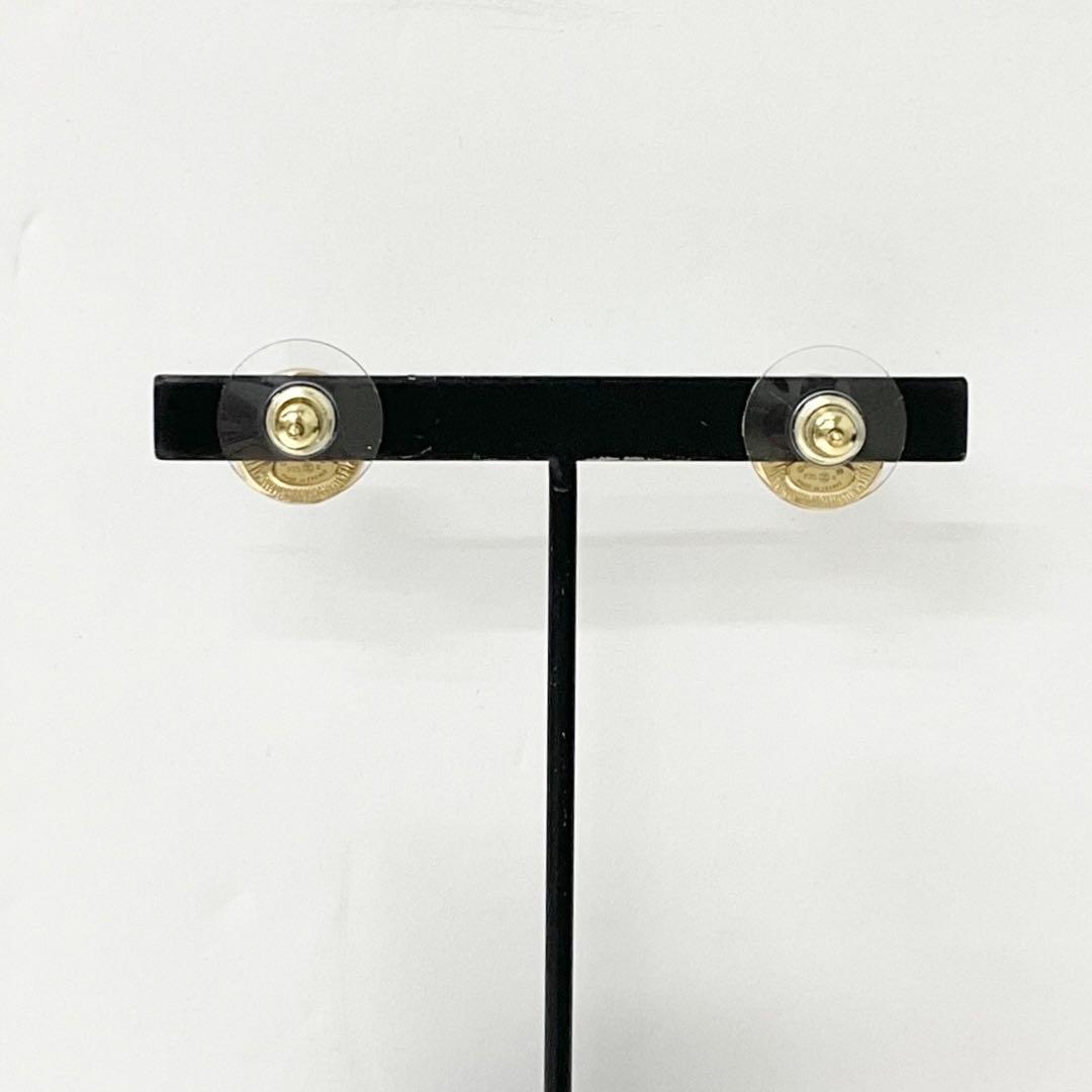 Chanel Earrings CC Logo Circle Gold — view 8