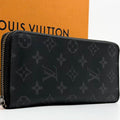 Louis Vuitton Zippy Wallet Vertical Eclipse Monogram