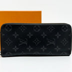 Louis Vuitton Zippy Wallet Vertical Eclipse Monogram — view 2