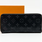 Louis Vuitton Zippy Wallet Vertical Eclipse Monogram — view 3