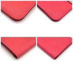 Hermes Dogon Long Pink Togo Silver Wallet Bifold Leather — view 8